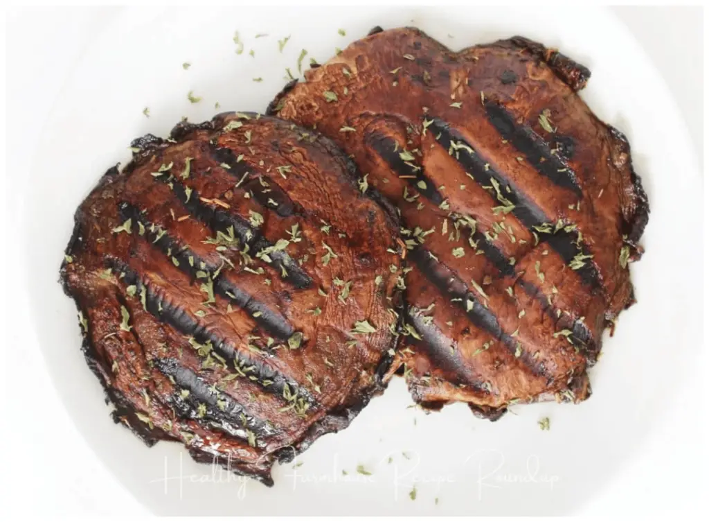 Healthy Grilling Recipe: Portobello mushroom steaks with herbs