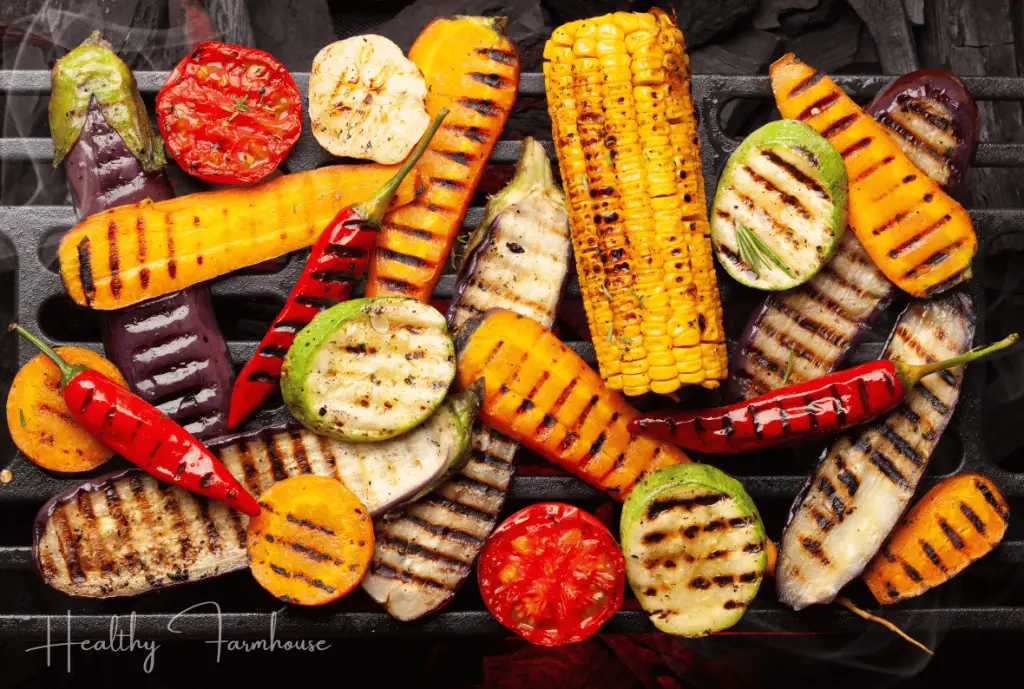 Grilled vegetables