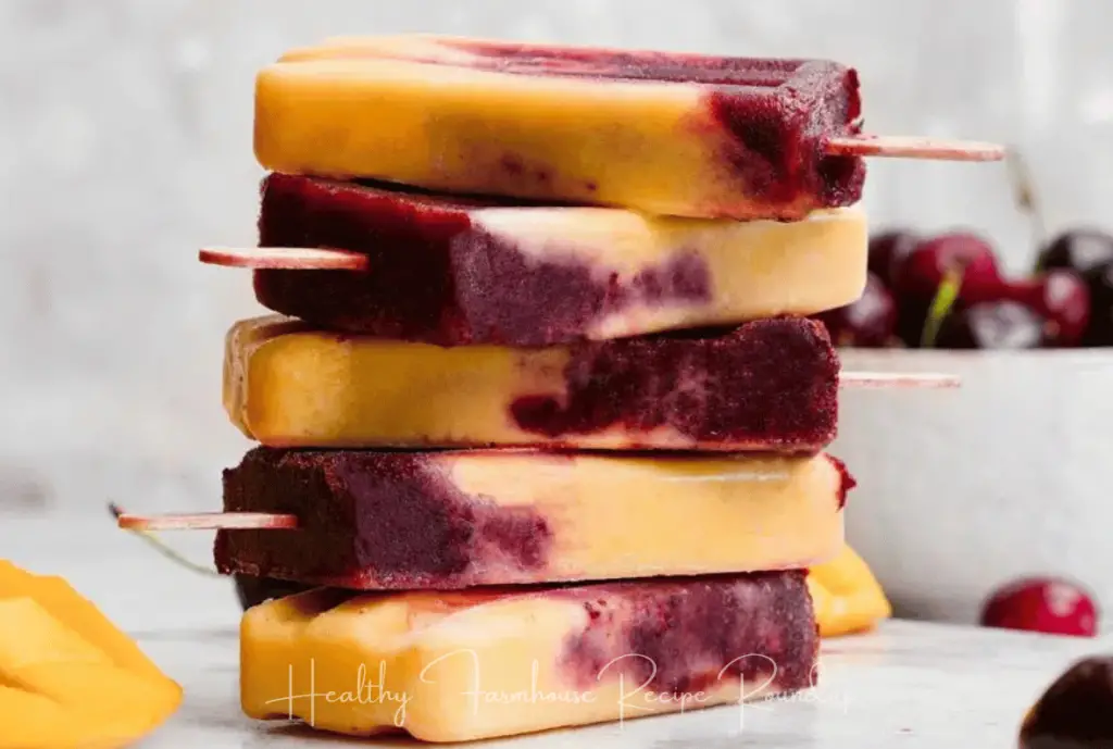 Mutli colored popsicle stack