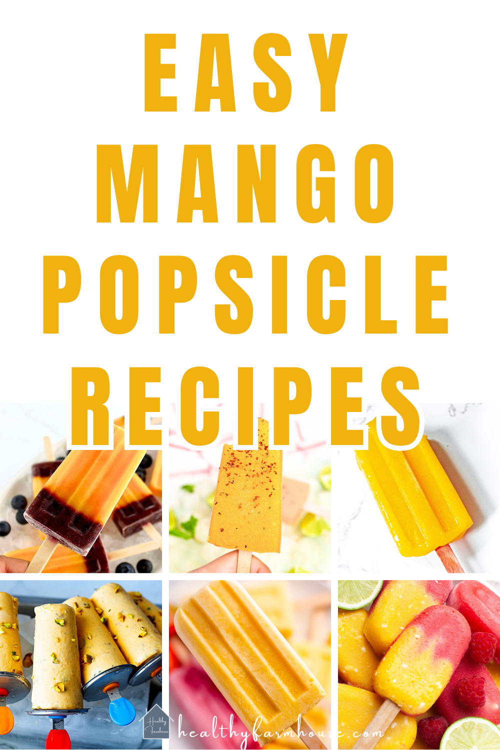 Mango Popsicle Recipes