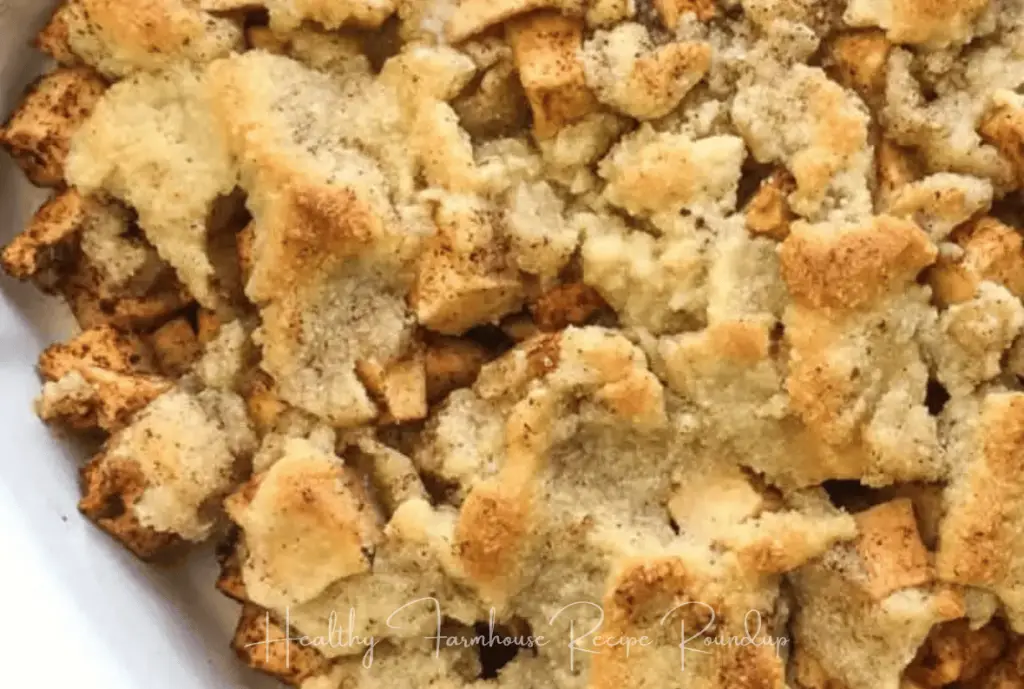 Gluten free apple cobbler